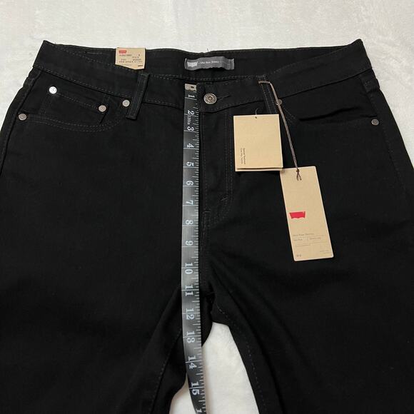 Levi's Plus Size Mid Rise Skinny Jeans Size 16 SHORT NEW Casual Minimalist - Picture 12 of 14